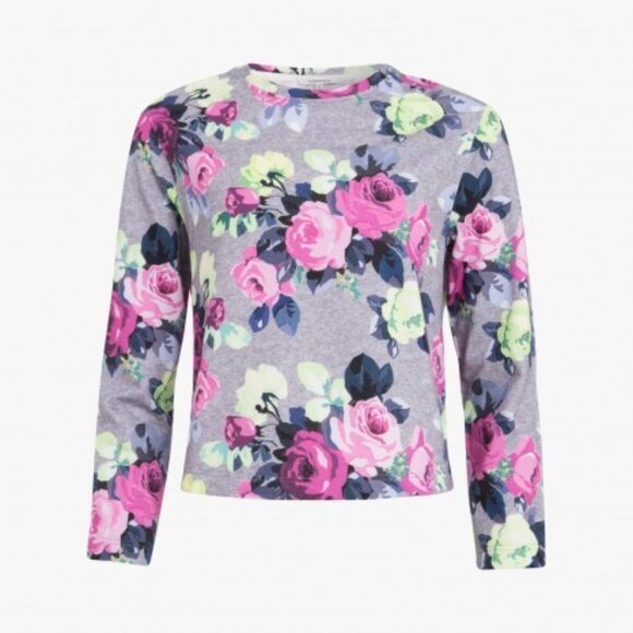 CARVEN floral printed pullover sweatshirt - small - Picture 1 of 9